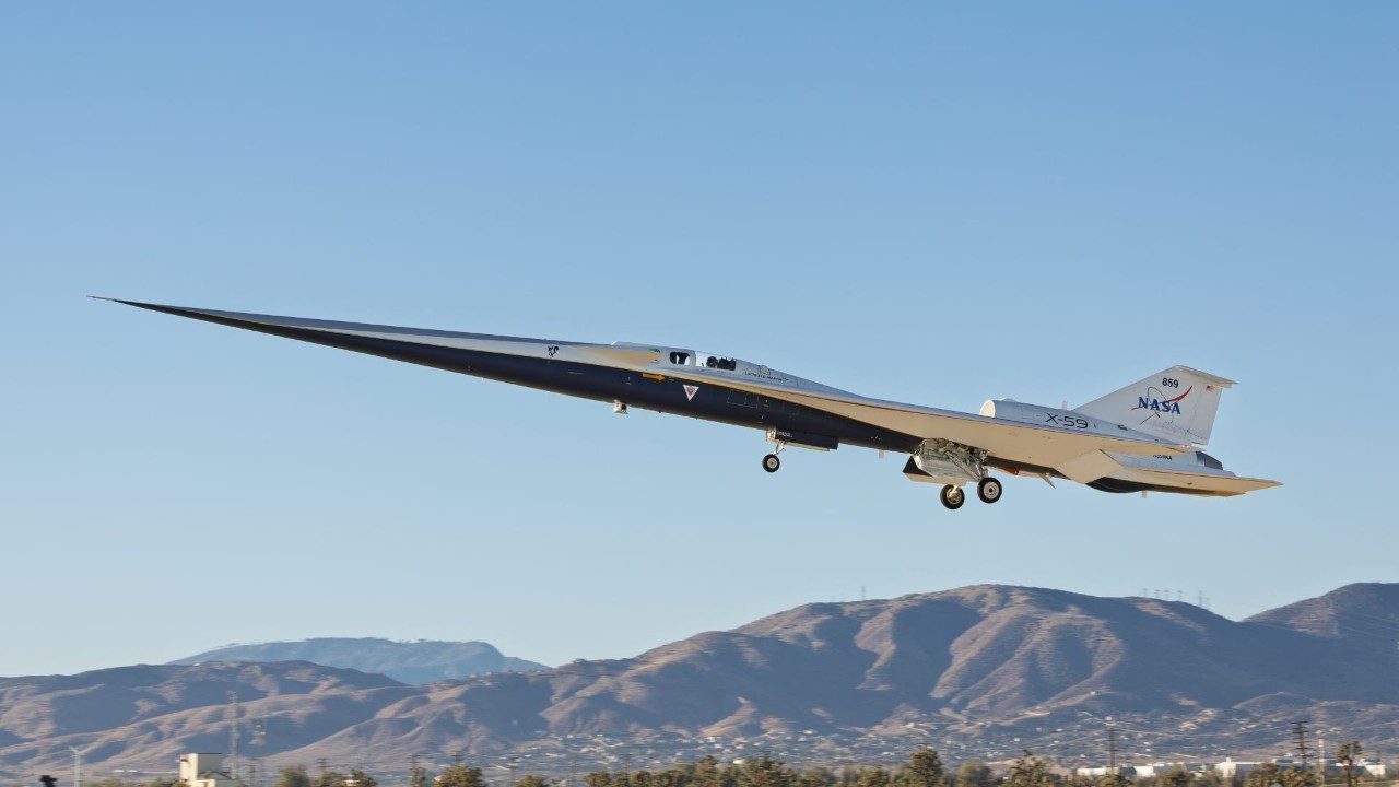 X-59 takes to the Skies