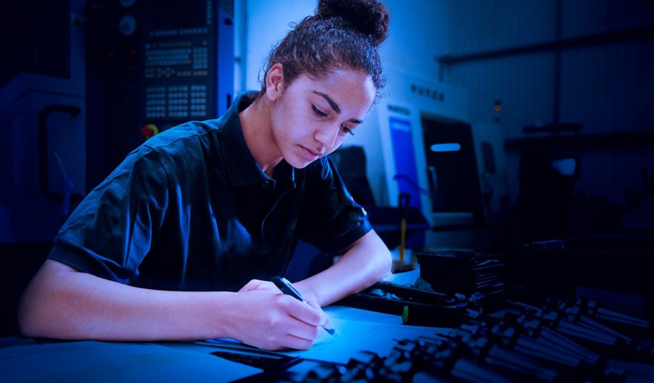 Female engineer